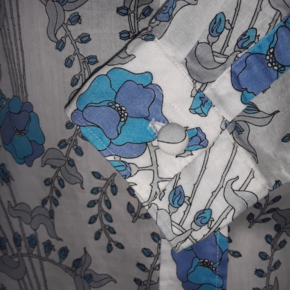 VTG Emilio Pucci Shirt Long Sleeve Size 12 - Picture 3 of 7